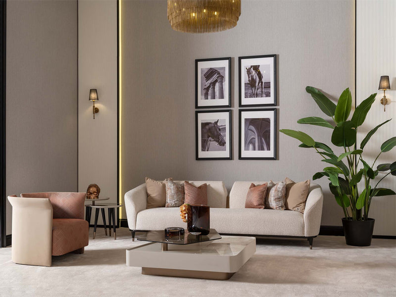 Essenza Chair in Cream - 200-GAB-ESS-B