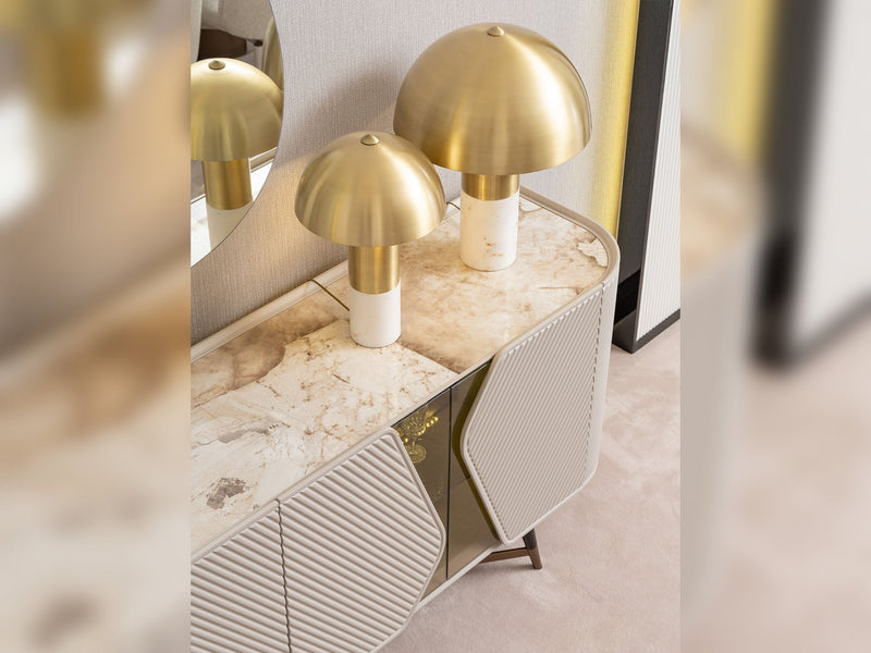Essenza Consol With Mirror - 200-GAB-ESS-CON