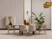 Essenza Dining Chair (6 PCS) in Cream - 200-GAB-ESS-DC-6