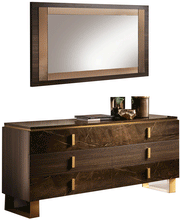 Essenza Double Dresser / Mirror - i33822 - DMV Furniture