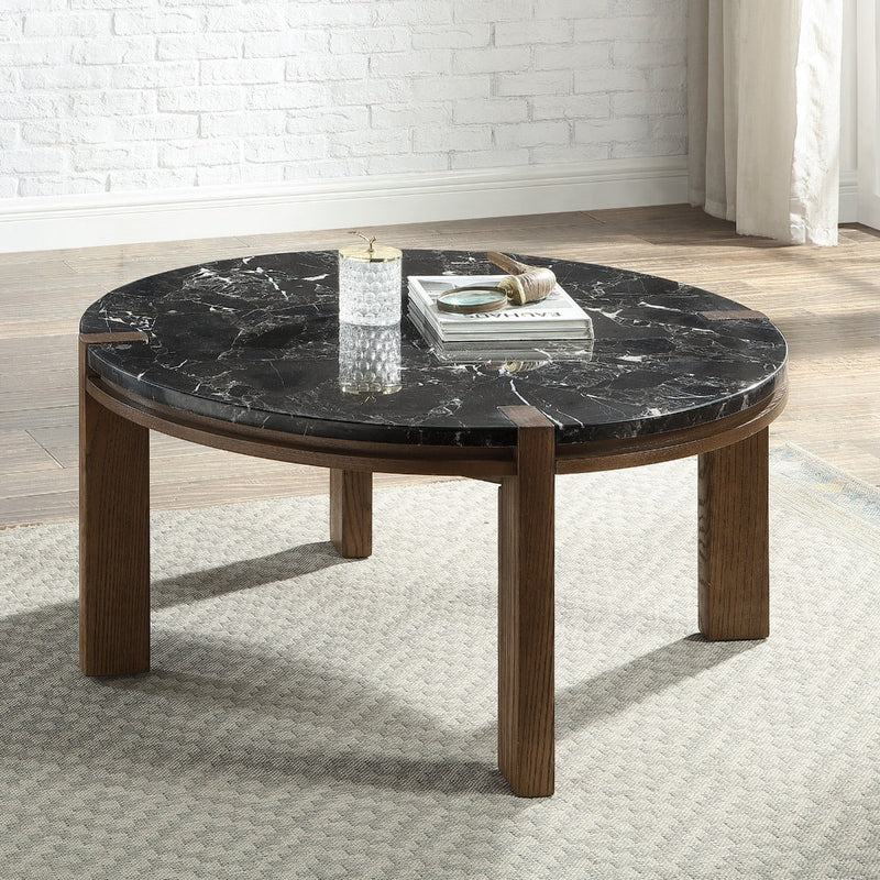 Estella Coffee Table w/Marble Top - LV06885