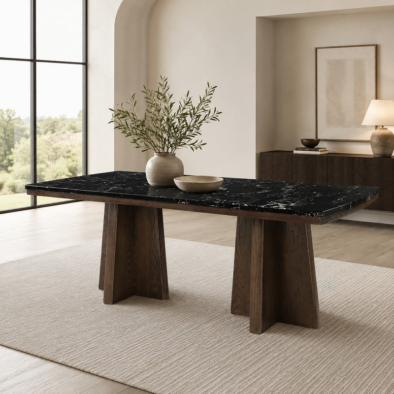 Estella Dining Table w/Marble Top - DN06875