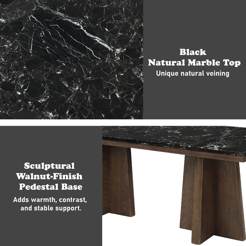 Estella Dining Table w/Marble Top - DN06875