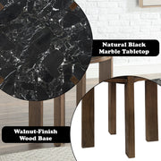 Estella End Table w/Marble Top - LV06886