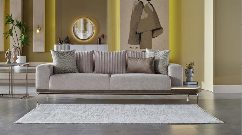 Estella Right Facing Sofa (Mondero Cream) - 15-EST-CREAM-03-0
