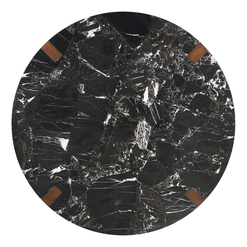 Estella Round Dining Table w/Marble Top - DN06880