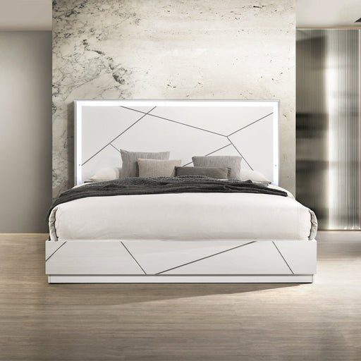 Esther Queen Bed w/LED - BD05882Q