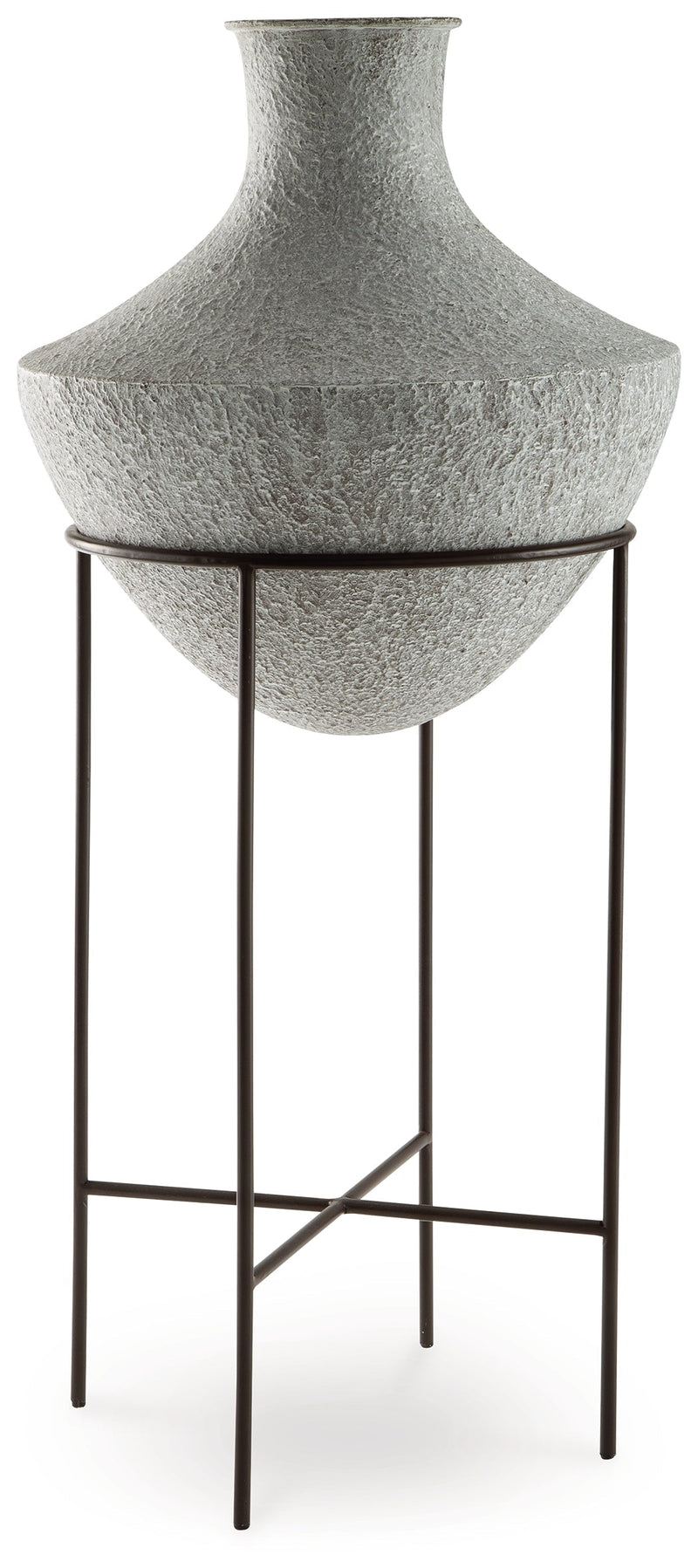 Estonbank Distressed Cream Vase - A2000748