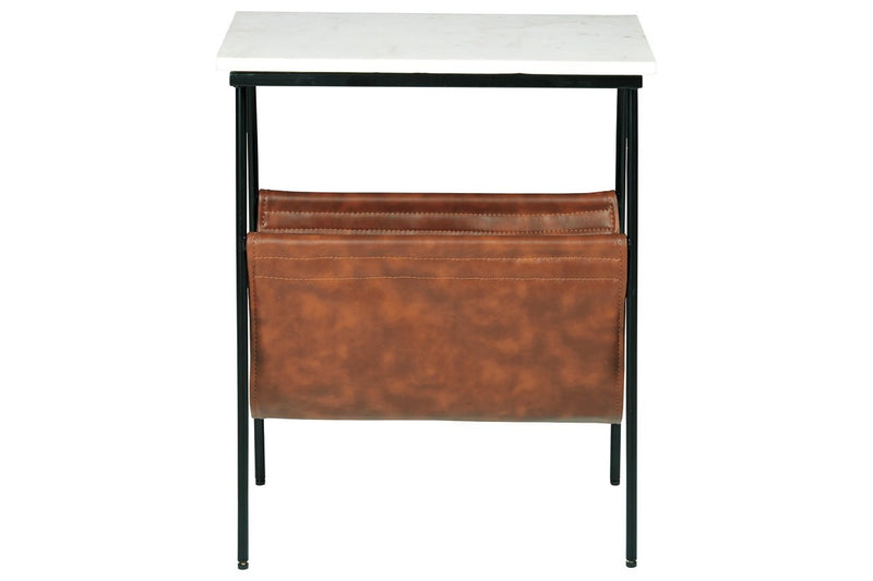 Etanbury Brown/Black/White Accent Table - DMV FurnitureTable