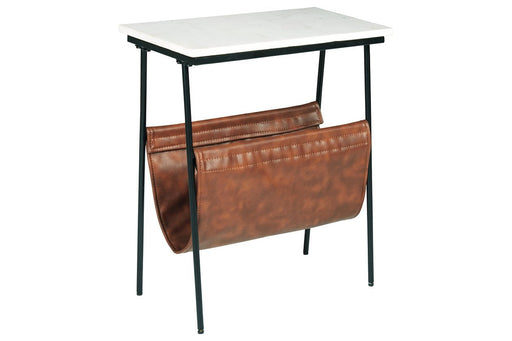 Etanbury Brown/Black/White Accent Table - DMV FurnitureTable