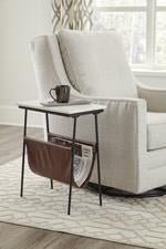 Etanbury Brown/Black/White Accent Table - DMV FurnitureTable
