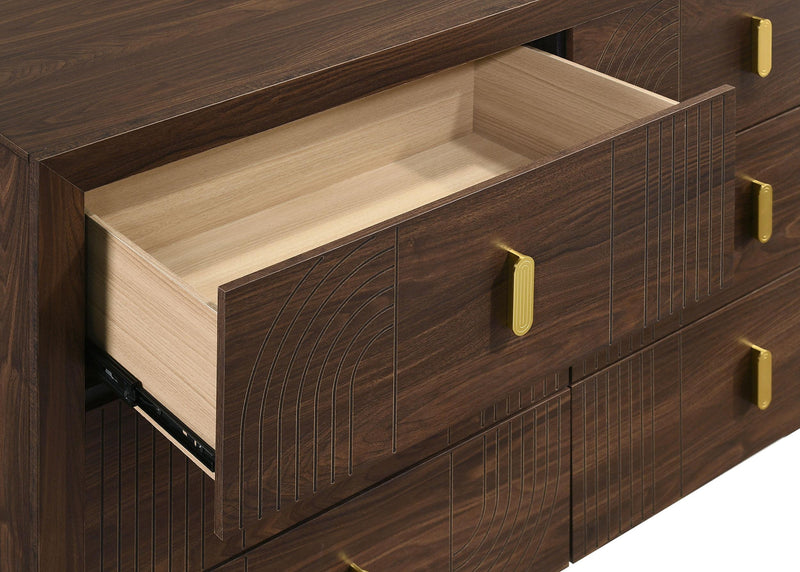 Etienne 4-piece Full Bedroom Set Walnut - 225121F-S4