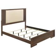 Etienne 5-piece Eastern King Bedroom Set Walnut - 225121KE-S5