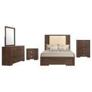 Etienne 5-piece Full Bedroom Set Walnut - 225121F-S5