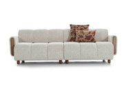 Etro Convertible 4 Seat Sofa in Cream - 200-ELI-ETR-SAVY-11-4