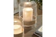 Eudocia Clear Candle Holder (Set of 2) - DMV FurnitureOther Products