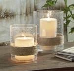 Eudocia Clear Candle Holder (Set of 2) - DMV FurnitureOther Products
