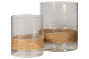 Eudocia Clear Candle Holder (Set of 2) - DMV FurnitureOther Products