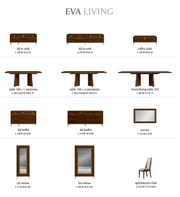 Eva Dining Room Set - DMV Furniture