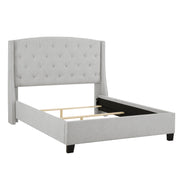 Eva Dove Gray Queen Upholstered Bed - DMV FurnitureQueen Bed
