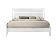 Evan White King Panel Bed - DMV FurnitureKing Bed