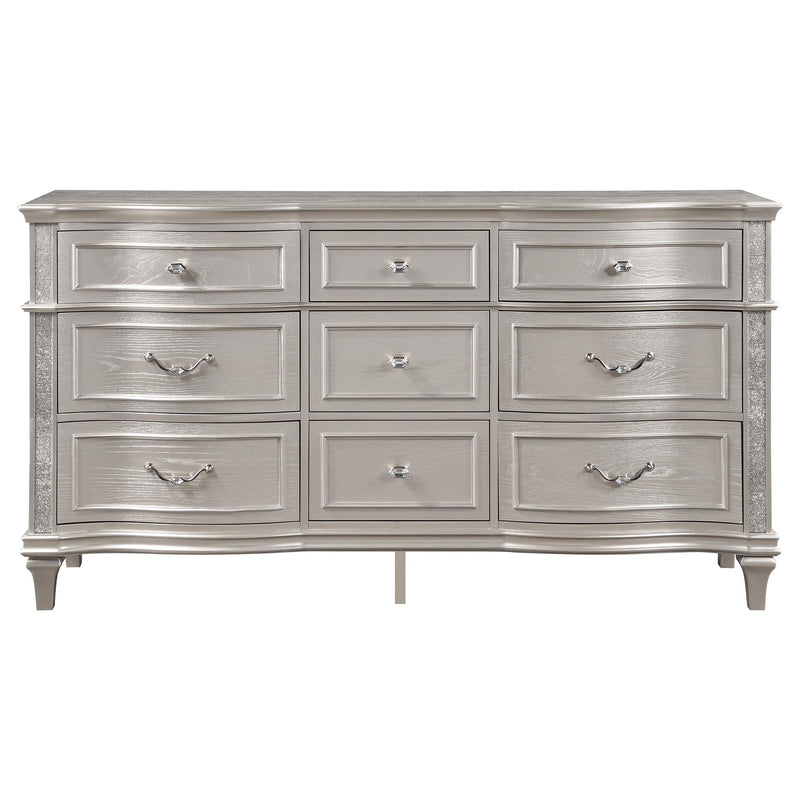 Evangeline 9-drawer Dresser Silver Oak - 223393