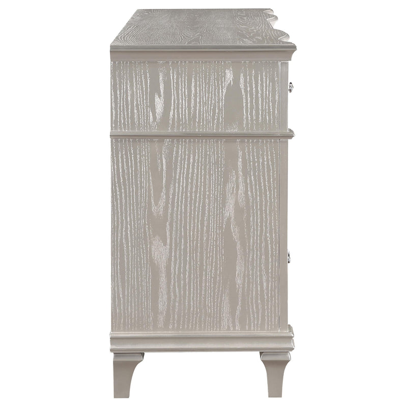 Evangeline 9-drawer Dresser Silver Oak - 223393