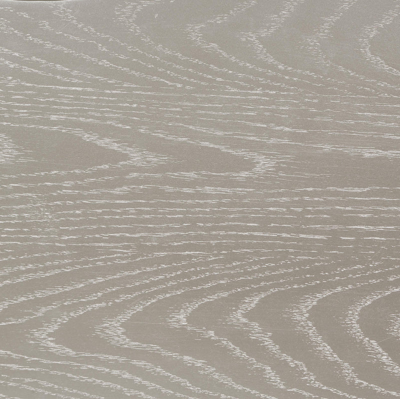 Evangeline Curved Fabric Upholstered Bench Silver Oak - 223396