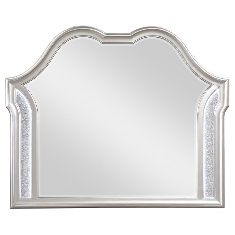 Evangeline Dresser Mirror Silver Oak - 223394