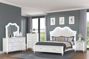 Evangeline White King 5 Piece - EVANGELINE-WT-K-5PC