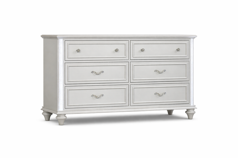 Evangeline White Queen 4 Piece - EVANGELINE-WT-Q-4PC
