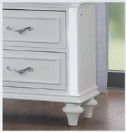 Evangeline White Queen 4 Piece - EVANGELINE-WT-Q-4PC