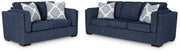 Evansley Navy Living Room Set - DMV FurnitureLiving Room Set