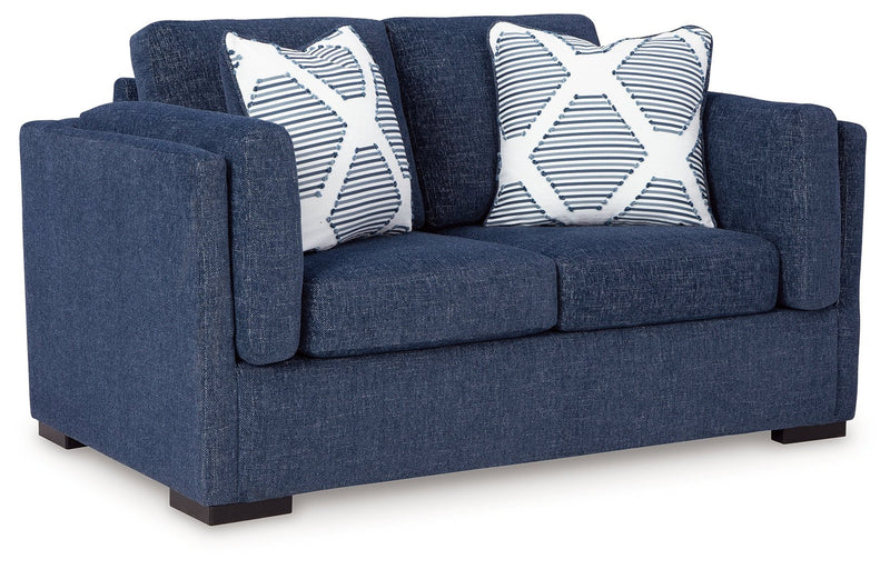Evansley Navy Living Room Set - DMV FurnitureLiving Room Set