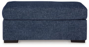 Evansley Navy Ottoman - 5450214
