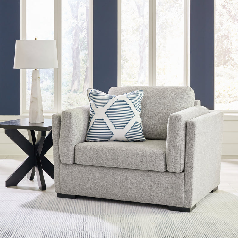 Evansley Pewter Oversized Chair - 5450323