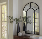 Evengton Black Accent Mirror - A8010319