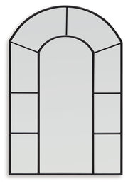 Evengton Black Accent Mirror - A8010319
