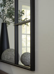 Evengton Black Accent Mirror - A8010319