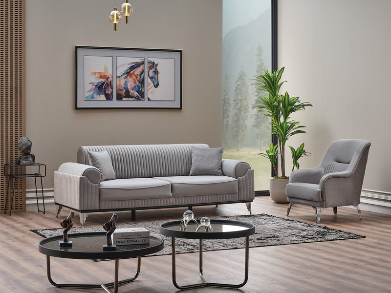 Everest Chair Light Grey in Light Grey - 101-EVE-LUP18-B