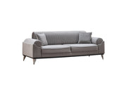 Everest Convertible Sofa Light Grey in Light Grey - 101-EVE-LUP18-3