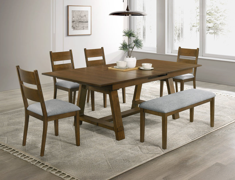 Everly Brown Dining Table - DMV FurnitureDining Table