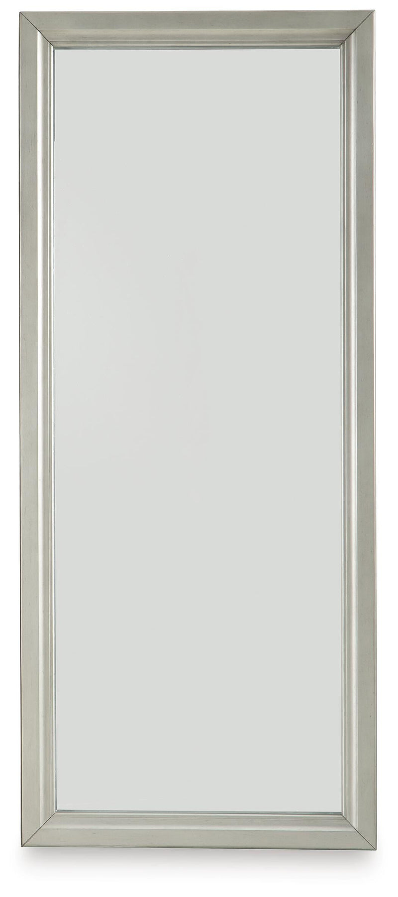 Evesen Champagne Floor Standing Mirror/Storage - A8010380