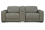 [EXCLUSIVE] Correze Gray 3 - Piece Power Reclining Sectional Loveseat - DMV FurniturePower Reclining Loveseat