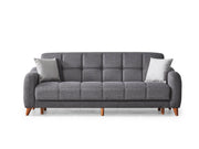 Fabia Convertible Loveseat in Beige - 200-ELIF-FAB-A412-2
