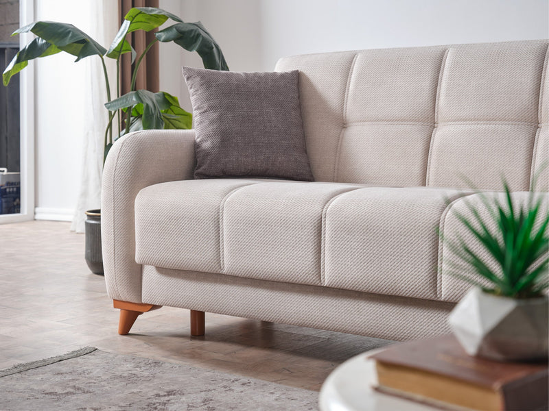 Fabia Convertible Sofa in Beige - 200-ELIF-FAB-A412-3