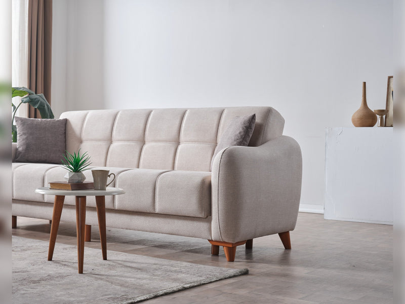 Fabia Convertible Sofa in Beige - 200-ELIF-FAB-A412-3