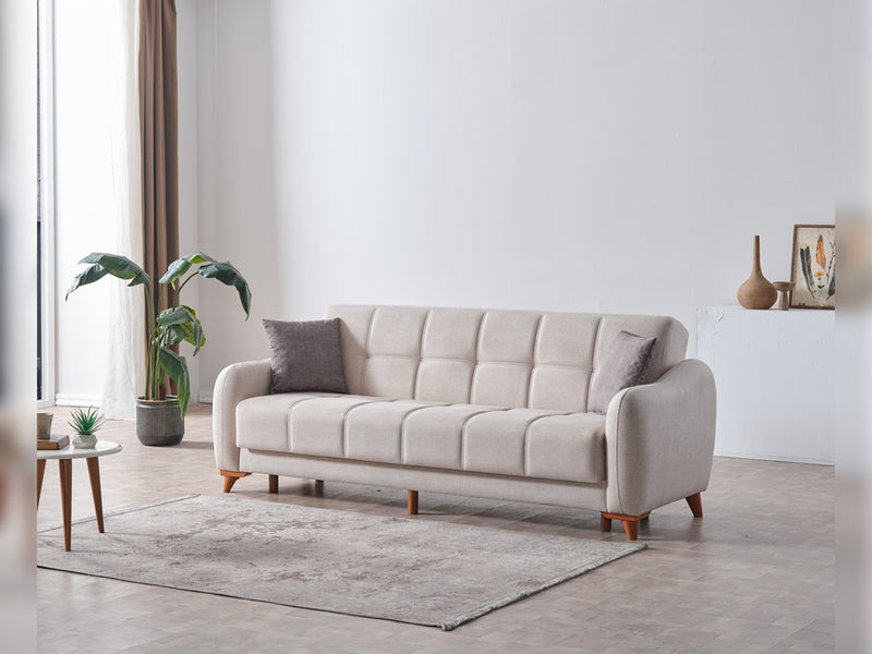 Fabia Convertible Sofa in Beige - 200-ELIF-FAB-A412-3