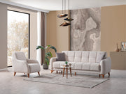 Fabia Convertible Sofa in Beige - 200-ELIF-FAB-A412-3