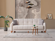 Fabia Convertible Sofa in Cream - 200-ELIF-FAB-A413-3